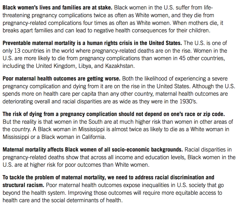 Black Mamas Matter: A Toolkit for Advancing the Human Right to Safe and Maternal Health Care